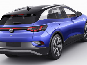 volkswagen id4 2021 3D-Modell