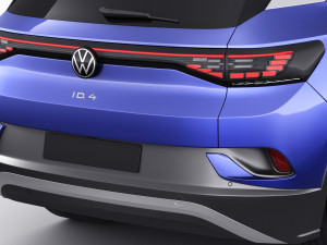 volkswagen id4 2021 3D-Modell