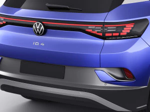 volkswagen id4 2021 3D Model