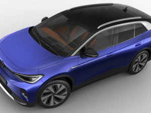 volkswagen id4 2021 3D Model