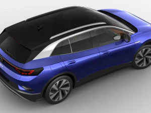 volkswagen id4 2021 3D Model