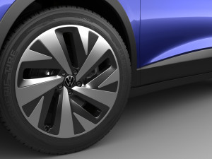 volkswagen id4 2021 3D-Modell