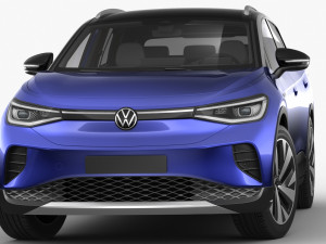 volkswagen id4 2021 3D-Modell