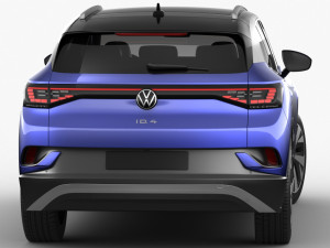 volkswagen id4 2021 3D-Modell