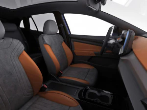 volkswagen id4 2021 3D Model