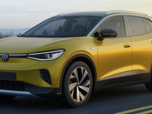 volkswagen id4 2021 3D Model