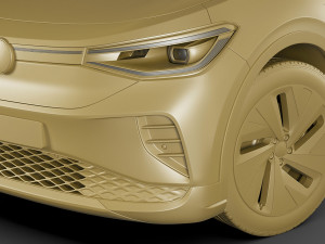 volkswagen id4 2021 3D-Modell