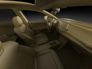 volkswagen id4 2021 3D Model
