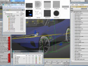 volkswagen id4 2021 3D Model