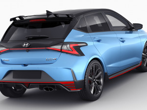 hyundai i20 n 2021 Modelo 3D