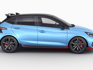 hyundai i20 n 2021 Modelo 3D