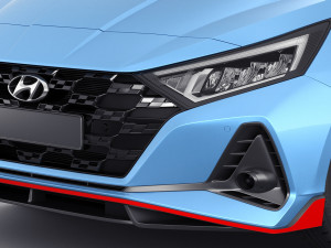 hyundai i20 n 2021 Modelo 3D