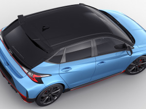 hyundai i20 n 2021 Modelo 3D