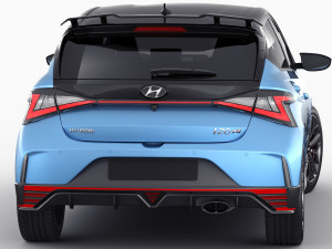 hyundai i20 n 2021 Modelo 3D