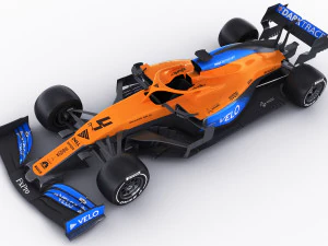 f1 2020 mclaren mcl35 3D Model