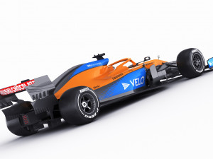 f1 2020 mclaren mcl35 3D Model