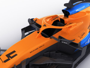 f1 2020 mclaren mcl35 3D Model