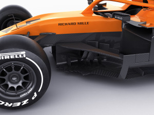 f1 2020 mclaren mcl35 3D Model