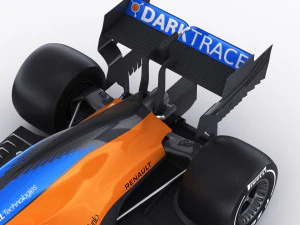 f1 2020 mclaren mcl35 3D Model