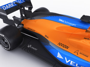 f1 2020 mclaren mcl35 3D Model