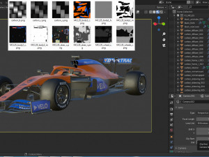 f1 2020 mclaren mcl35 3D Model