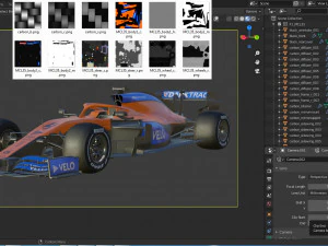 f1 2020 mclaren mcl35 3D Model