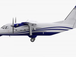 cessna 408 correo a&eacute;reo Modelo 3D