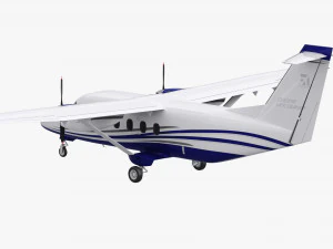 cessna 408 correo a&eacute;reo Modelo 3D