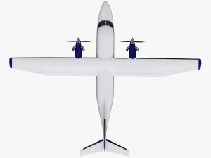 cessna 408 skycourier Modelo 3D