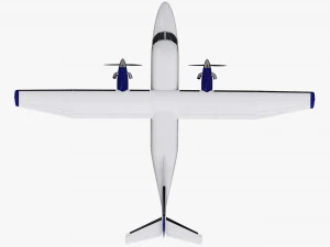 cessna 408 correo a&eacute;reo Modelo 3D