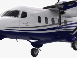 cessna 408 correo a&eacute;reo Modelo 3D