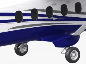 cessna 408 correo a&eacute;reo Modelo 3D