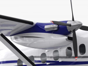 cessna 408 correo a&eacute;reo Modelo 3D