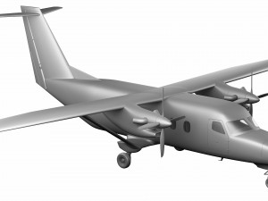 cessna 408 skycourier Modelo 3D