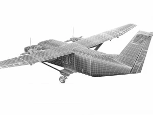 cessna 408 correo a&eacute;reo Modelo 3D