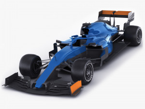generic f1 racing car 3D Модель