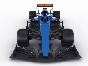 generic f1 racing car 3D Model