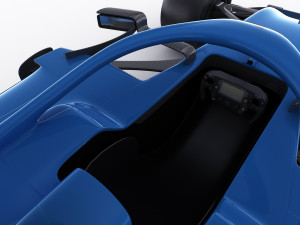 generic f1 racing car Model 3D