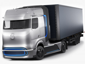 mercedes-benz genh2 truck Model 3D