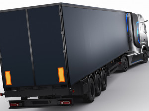 mercedes-benz genh2 truck 3D-Modell
