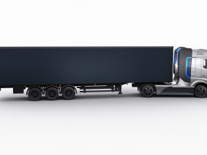 mercedes-benz genh2 truck 3D-Modell