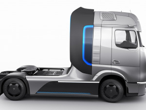 mercedes-benz genh2 truck 3D-Modell