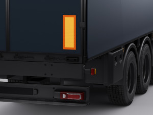 mercedes-benz genh2 truck 3D-Modell