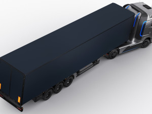 mercedes-benz genh2 truck 3D-Modell