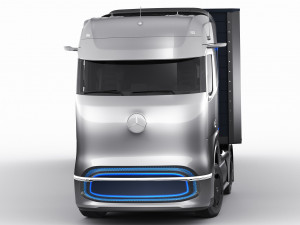 mercedes-benz genh2 truck 3D-Modell