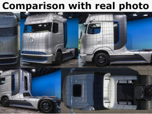 mercedes-benz genh2 truck 3D-Modell