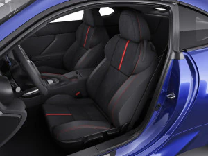 subaru brz 2021 with interior 3D Model