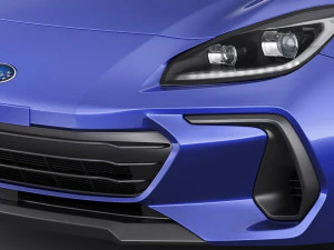 subaru brz 2021 with interior 3D Model