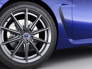 subaru brz 2021 with interior Modelo 3D