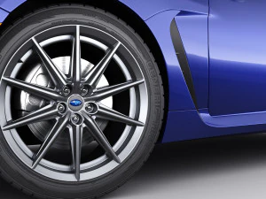 subaru brz 2021 with interior 3D Model
